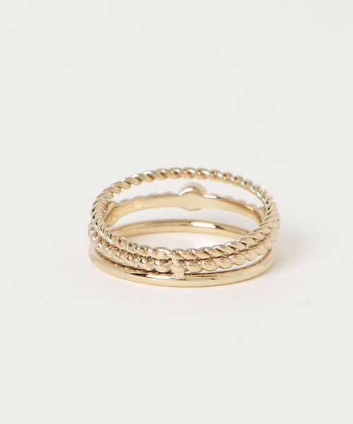 FOSSIL(フォッシル)の「フォッシル アクセサリー レディース 指輪 ゴールド JF038017109(リング・レディース・ゴールド・8/6.5/5.5/7/6)」の9枚目の写真