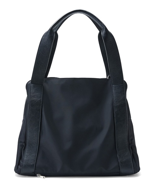 IEDIT（イディット）の「ＩＥＤＩＴ　ウェブマガジンｍｉ－ｍｏｌｌｅｔコラボ　シーンレスエイジングレスになじむ　３６５日持ちたい撥水エブリデイバッグ（トートバッグ・レディース・ブラック・ONE SIZE）」の7枚目の写真