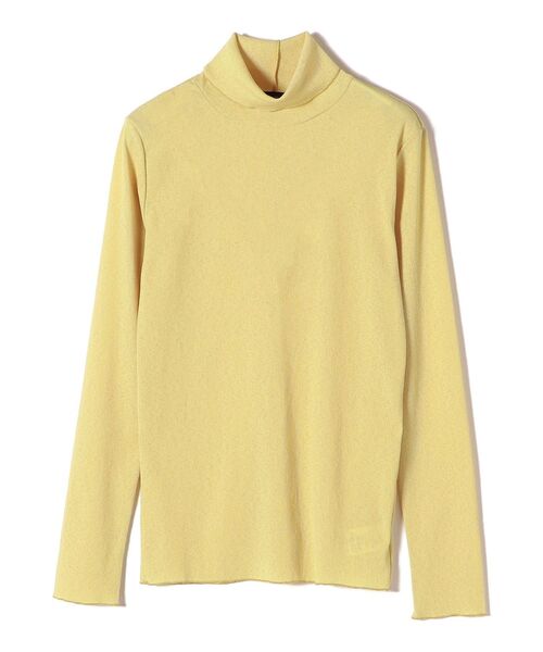 SHIPS（シップス）の「ドライタッチリブタートルネック◇（Tシャツ/カットソー・レディース・オフホワイト/ブラック/ベージュ/グリーン/イエロー/ブルー・ONE SIZE）」の16枚目の写真