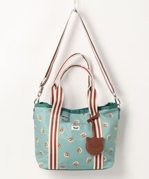 PAUL & JOE ACCESSOIRES (ポール&ジョーアクセソワ) 2WAYトートバッグ スモールヌネット総柄 ポールアンドジョー