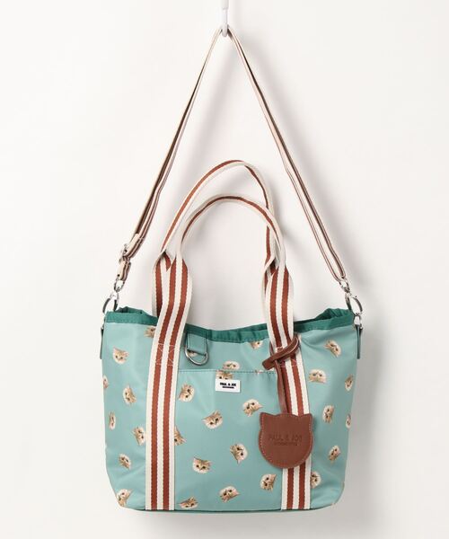 PAUL & JOE ACCESSOIRES (ポール＆ジョーアクセソワ) 2WAYトートバッグ スモールヌネット総柄 ポールアンドジョー（トートバッグ）｜PAUL & JOE ACCESSOIRES（ポールアンドジョーアクセソワ） 5,423円