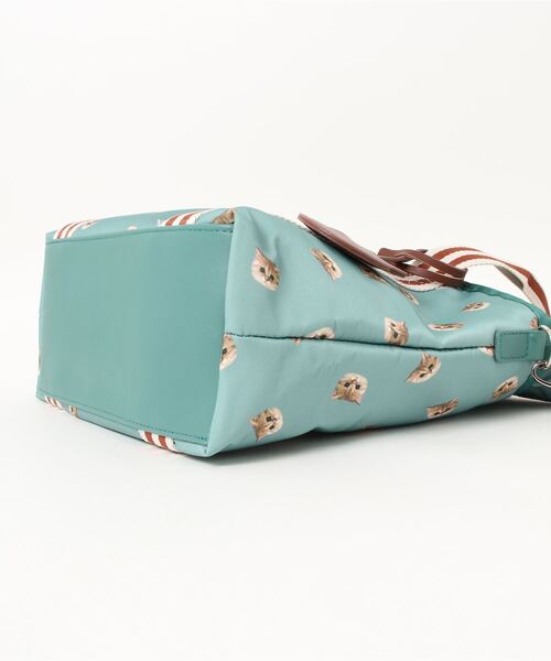 PAUL & JOE ACCESSOIRES(ポールアンドジョーアクセソワ)の「PAUL & JOE ACCESSOIRES (ポール&ジョーアクセソワ) 2WAYトートバッグ スモールヌネット総柄 ポールアンドジョー(トートバッグ・レディース・ワイン/グリーン/ネイビー/パープル・FREE)」の10枚目の写真