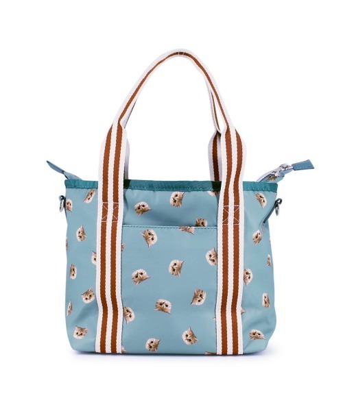 PAUL & JOE ACCESSOIRES(ポールアンドジョーアクセソワ)の「PAUL & JOE ACCESSOIRES (ポール&ジョーアクセソワ) 2WAYトートバッグ スモールヌネット総柄 ポールアンドジョー(トートバッグ・レディース・ワイン/グリーン/ネイビー/パープル・FREE)」の9枚目の写真