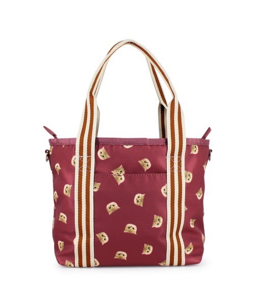 PAUL & JOE ACCESSOIRES(ポールアンドジョーアクセソワ)の「PAUL & JOE ACCESSOIRES (ポール&ジョーアクセソワ) 2WAYトートバッグ スモールヌネット総柄 ポールアンドジョー(トートバッグ・レディース・ワイン/グリーン/ネイビー/パープル・FREE)」の13枚目の写真