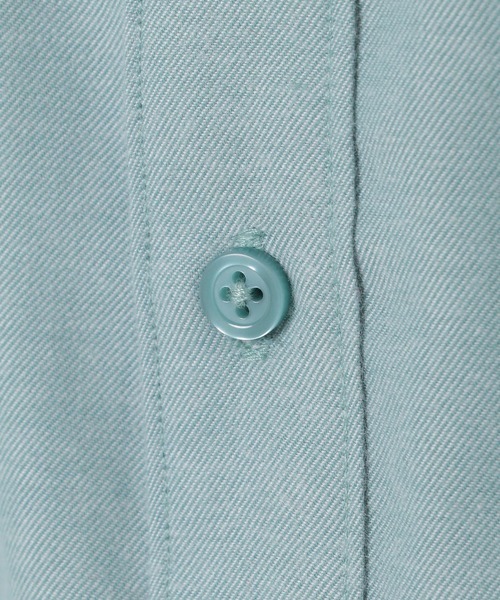 ikka（イッカ）の「フランネル無地シャツ（シャツ/ブラウス・メンズ・ホワイト/パープル/ネイビー/グレー/ミント・S/M/L/XL）」の12枚目の写真