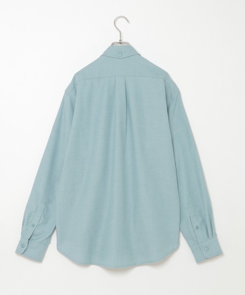 ikka（イッカ）の「フランネル無地シャツ（シャツ/ブラウス・メンズ・ホワイト/パープル/ネイビー/グレー/ミント・S/M/L/XL）」の10枚目の写真