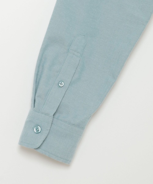 ikka（イッカ）の「フランネル無地シャツ（シャツ/ブラウス・メンズ・ホワイト/パープル/ネイビー/グレー/ミント・S/M/L/XL）」の14枚目の写真