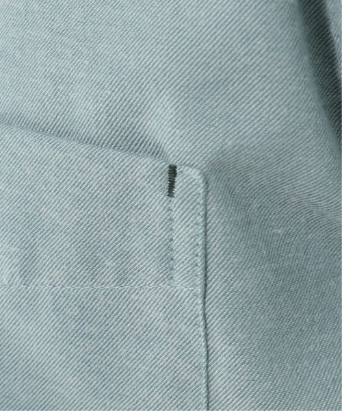 ikka（イッカ）の「フランネル無地シャツ（シャツ/ブラウス・メンズ・ホワイト/パープル/ネイビー/グレー/ミント・S/M/L/XL）」の20枚目の写真