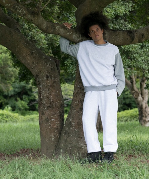 S'more(スモア)の「Logo Crew Sweat(スウェット・レディース・杢グレー/ネイビー・SMALL/MEDIUM/LARGE)」の18枚目の写真