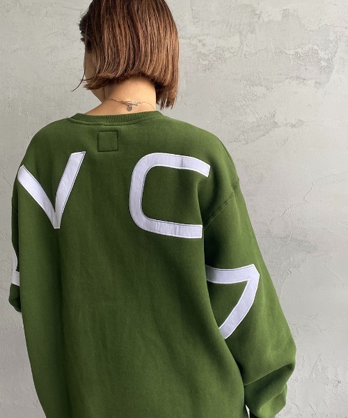 RVCA（ルーカ）の「[RVCA/ルーカ] FAKE CR ビッグバックロゴスウェットプルオーバー（スウェット・レディース・ホワイト/ブラック/グリーン・S/M/L）」の20枚目の写真
