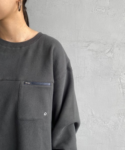 RVCA（ルーカ）の「[RVCA/ルーカ] FAKE CR ビッグバックロゴスウェットプルオーバー（スウェット・レディース・ホワイト/ブラック/グリーン・S/M/L）」の6枚目の写真