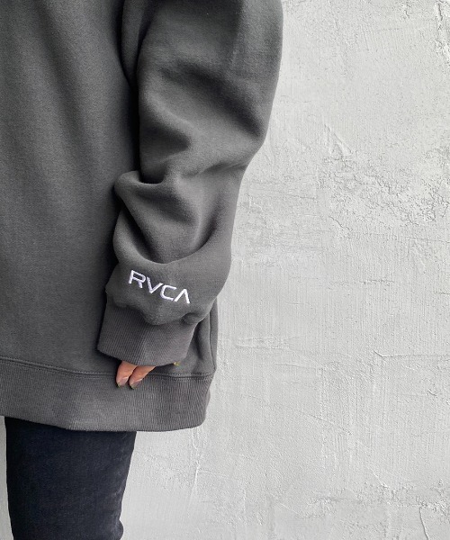 RVCA（ルーカ）の「[RVCA/ルーカ] FAKE CR ビッグバックロゴスウェットプルオーバー（スウェット・レディース・ホワイト/ブラック/グリーン・S/M/L）」の10枚目の写真