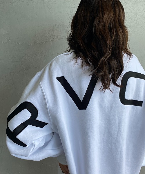 RVCA（ルーカ）の「[RVCA/ルーカ] FAKE CR ビッグバックロゴスウェットプルオーバー（スウェット・レディース・ホワイト/ブラック/グリーン・S/M/L）」の13枚目の写真
