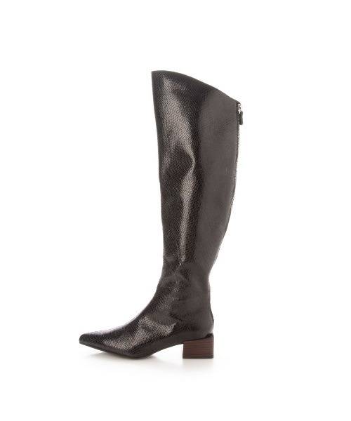 EVOL by Cream（イーボルバイクリーム）の「【ZOZOTOWN限定】EVOL by Cream コラボロングブーツ AR30454（ブーツ・レディース・ブラック系その他/アイボリー/ブラック・L/S/M）」の10枚目の写真