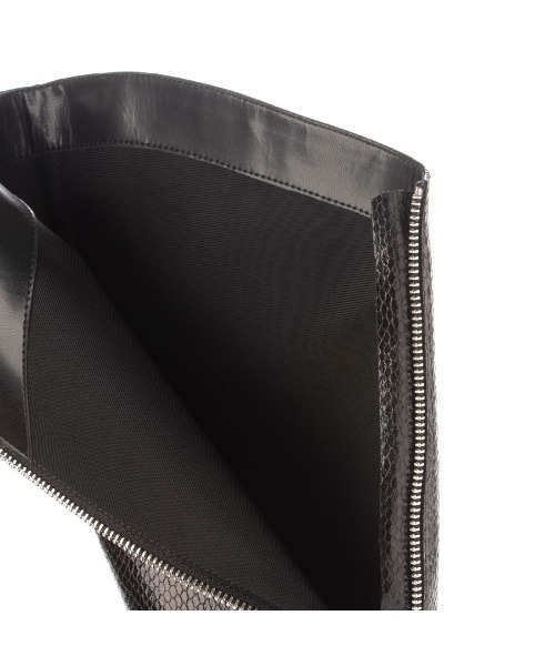 EVOL by Cream（イーボルバイクリーム）の「【ZOZOTOWN限定】EVOL by Cream コラボロングブーツ AR30454（ブーツ・レディース・ブラック系その他/アイボリー/ブラック・L/S/M）」の13枚目の写真