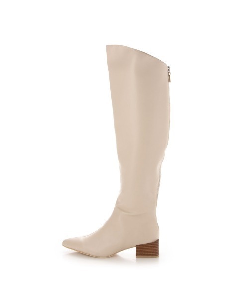 EVOL by Cream（イーボルバイクリーム）の「【ZOZOTOWN限定】EVOL by Cream コラボロングブーツ AR30454（ブーツ・レディース・ブラック系その他/アイボリー/ブラック・L/S/M）」の17枚目の写真