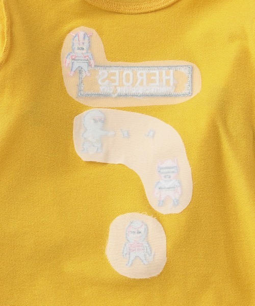 kladskap（クレードスコープ）の「ヒーローズ長袖Tシャツ（Tシャツ/カットソー・キッズ・マスタード/トップグレー・120cm/100cm/90cm/130cm/110cm/80ｃｍ）」の9枚目の写真