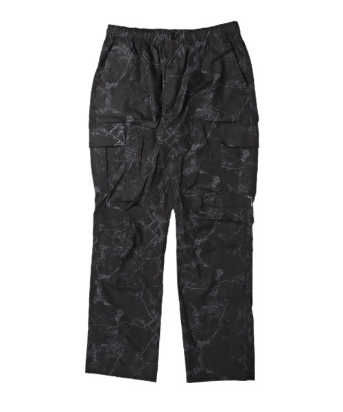 LUXSTYLE(ラグスタイル)の「クラックプリントカーゴパンツ(カーゴパンツ・メンズ・ブラック/チャコール・M/XL/L)」の3枚目の写真