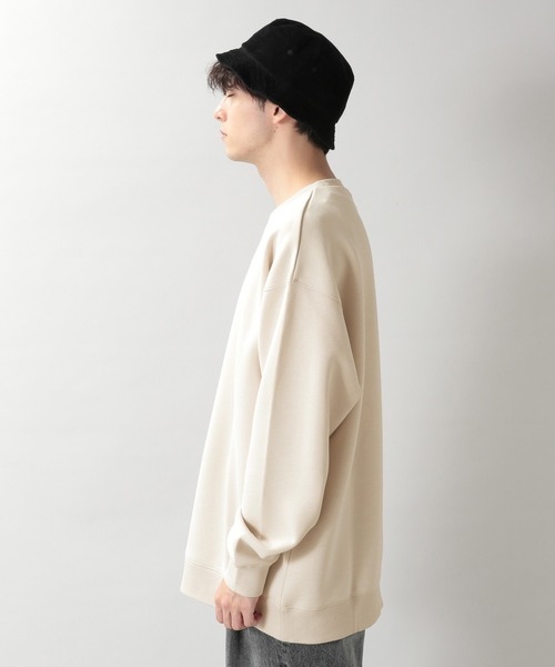 RAGEBLUE（レイジブルー）の「ダンボール/プチ刺繍ストレッチクルー/214702（スウェット・メンズ・ホワイト/ブラック/ダークブラウン/グリーン・MEDIUM/LARGE）」の11枚目の写真