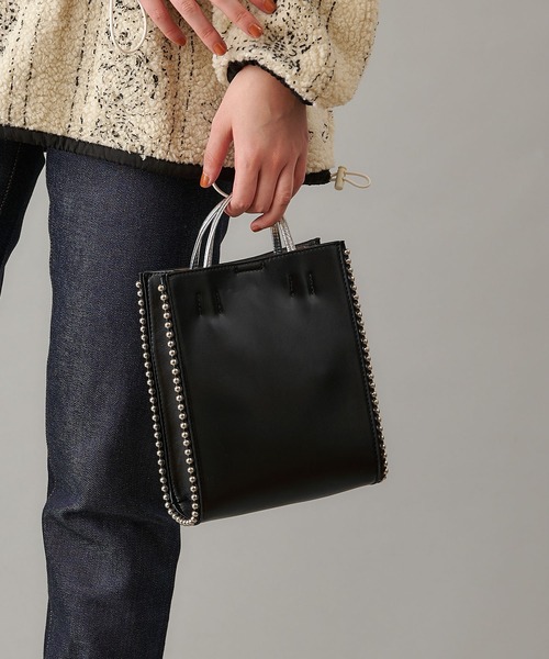 ear PAPILLONNER(イアパピヨネ)の「(WEB限定)サイドボールショルダーバッグ(ショルダーバッグ・レディース・ブラック/ブルーグリーン/イエロー・FREE)」の2枚目の写真