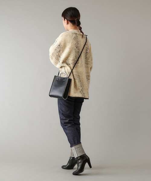 ear PAPILLONNER(イアパピヨネ)の「(WEB限定)サイドボールショルダーバッグ(ショルダーバッグ・レディース・ブラック/ブルーグリーン/イエロー・FREE)」の11枚目の写真