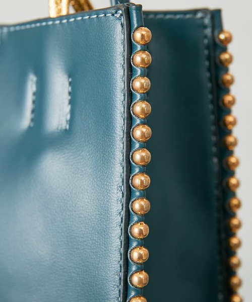 ear PAPILLONNER(イアパピヨネ)の「(WEB限定)サイドボールショルダーバッグ(ショルダーバッグ・レディース・ブラック/ブルーグリーン/イエロー・FREE)」の14枚目の写真