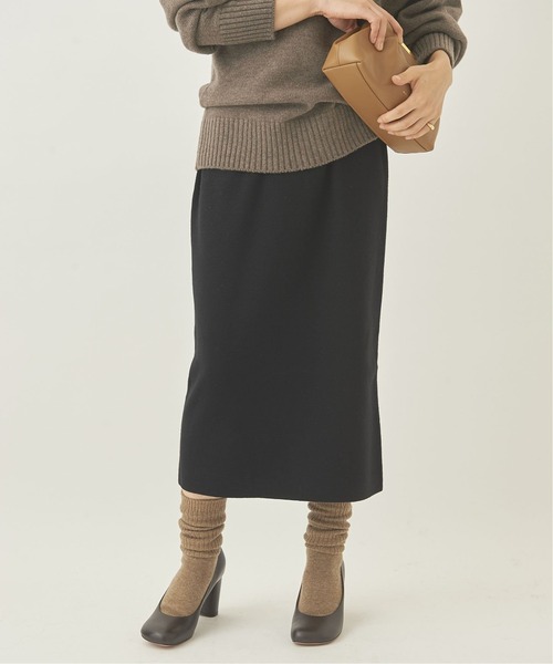 plage（プラージュ）の「ミラノリブスカート◆（スカート・レディース・ベージュ/ブラック/ブルー・36/38）」の2枚目の写真