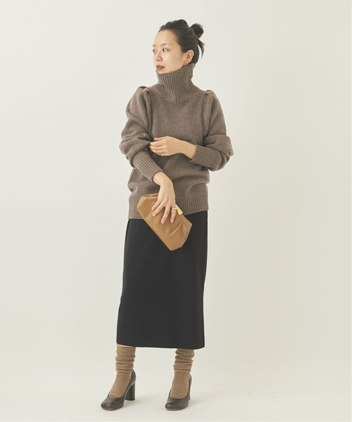 plage（プラージュ）の「ミラノリブスカート◆（スカート・レディース・ベージュ/ブラック/ブルー・36/38）」の16枚目の写真