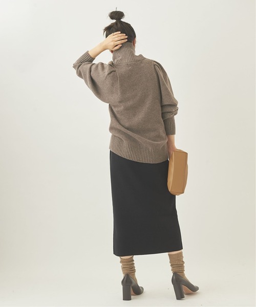 plage（プラージュ）の「ミラノリブスカート◆（スカート・レディース・ベージュ/ブラック/ブルー・36/38）」の20枚目の写真