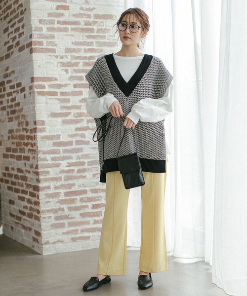 新品✳︎ツイルフレアショートパンツ 6200024S0115_m1_a039.jpg