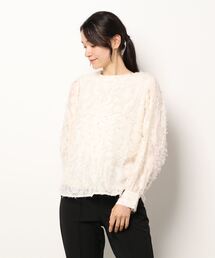 LE MORE | シャギーデザインブラウス(シャツ/ブラウス)