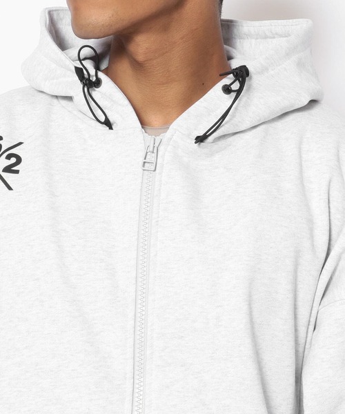 SY32 by SWEET YEARS（エスワイサーティトゥバイスィートイヤーズ）の「SY32 by SWEETYEARS /エスワイサーティトゥバイ スィートイヤーズ/BIG SILHOUETTEヘヴィーZIPフーディー（パーカー・メンズ・ブラック/グレー/ホワイト/レッド・SMALL/LARGE/MEDIUM/X-LARGE）」の9枚目の写真