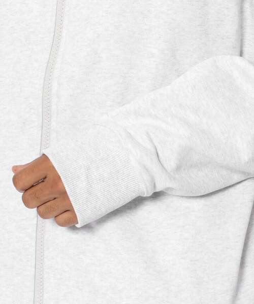 SY32 by SWEET YEARS（エスワイサーティトゥバイスィートイヤーズ）の「SY32 by SWEETYEARS /エスワイサーティトゥバイ スィートイヤーズ/BIG SILHOUETTEヘヴィーZIPフーディー（パーカー・メンズ・ブラック/グレー/ホワイト/レッド・SMALL/LARGE/MEDIUM/X-LARGE）」の11枚目の写真