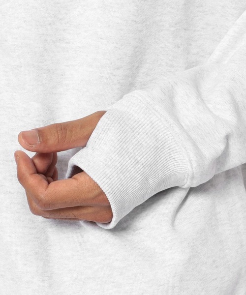 SY32 by SWEET YEARS（エスワイサーティトゥバイスィートイヤーズ）の「SY32 by SWEETYEARS /エスワイサーティトゥバイ スィートイヤーズ/BIG SILHOUETTEヘヴィーZIPフーディー（パーカー・メンズ・ブラック/グレー/ホワイト/レッド・SMALL/LARGE/MEDIUM/X-LARGE）」の13枚目の写真