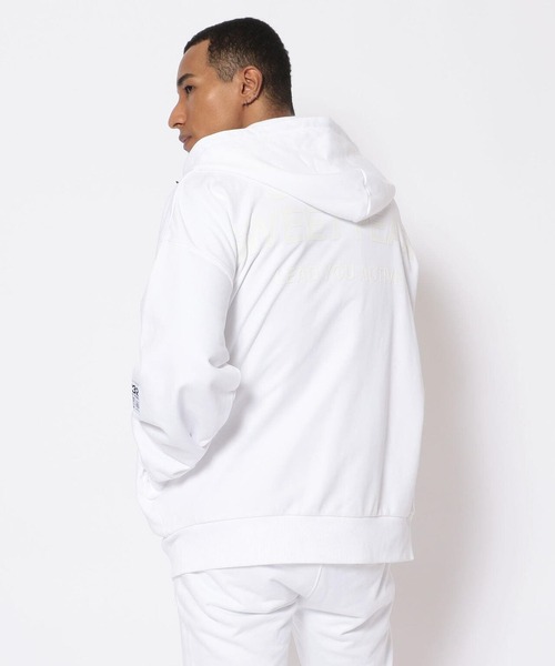 SY32 by SWEET YEARS（エスワイサーティトゥバイスィートイヤーズ）の「SY32 by SWEETYEARS /エスワイサーティトゥバイ スィートイヤーズ/BIG SILHOUETTEヘヴィーZIPフーディー（パーカー・メンズ・ブラック/グレー/ホワイト/レッド・SMALL/LARGE/MEDIUM/X-LARGE）」の18枚目の写真