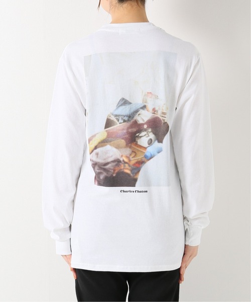Charles Chaton（シャルルシャトン）の「Y for CC photo ロングTシャツ(1)（Tシャツ/カットソー・レディース・ホワイト・SMALL/MEDIUM/LARGE）」の9枚目の写真