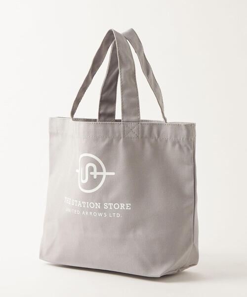 closet story（クローゼットストーリー）の「＜closet story＞ロゴ トートバッグ S2（トートバッグ・レディース・ライトグレー/ブラック/ネイビー・FREE）」の5枚目の写真