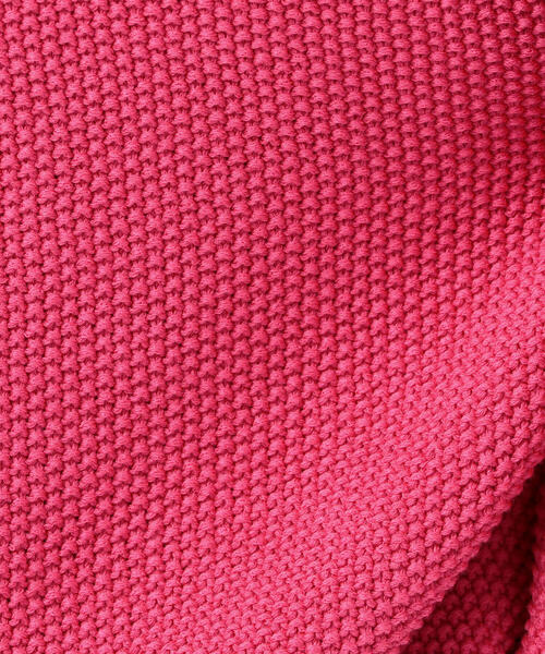 TOMORROWLAND (トゥモローランド)の「コットンポリエステルリリヤーン バックレースアッププルオーバー(ニット/セーター・レディース・ピンク/ホワイト/キャメル/ネイビー・S)」の10枚目の写真