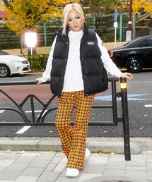 PUNYUS | 千鳥柄イージーパンツ(その他パンツ)