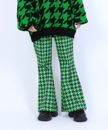 PUNYUS | 千鳥柄イージーパンツ(その他パンツ)