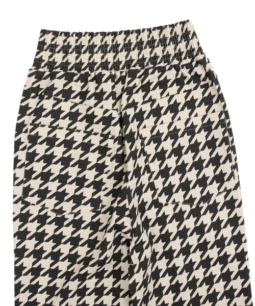 PUNYUS（プニュズ）の「千鳥柄イージーパンツ（その他パンツ・レディース・ホワイト/オレンジ/グリーン・1/2/4/3）」の12枚目の写真