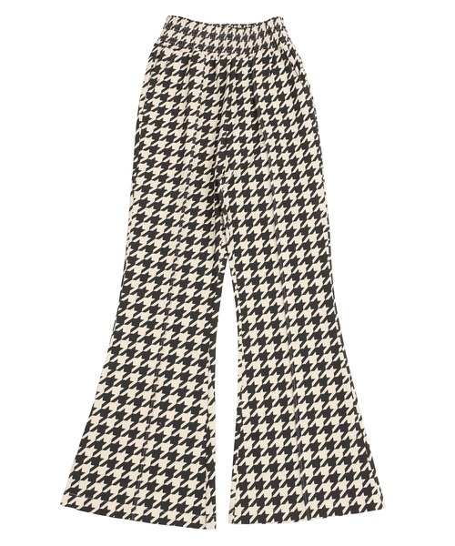 PUNYUS（プニュズ）の「千鳥柄イージーパンツ（その他パンツ・レディース・ホワイト/オレンジ/グリーン・1/2/4/3）」の16枚目の写真