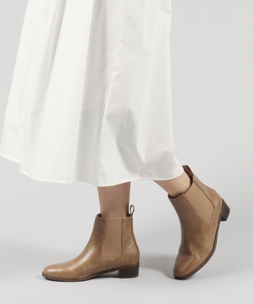 オリジナルヒールサイドゴアブーツ