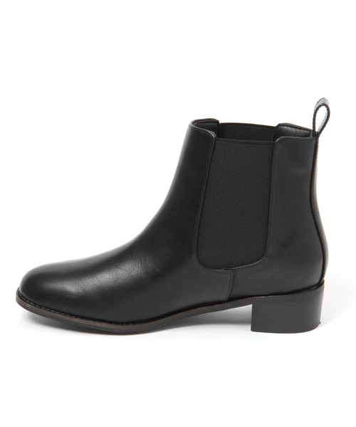 niko and...(ニコアンド)の「オリジナルヒールサイドゴアブーツ(ブーツ・レディース・ブラック/ベージュ・SMALL/MEDIUM/LARGE)」の5枚目の写真