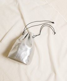 MADULI | MADULI マドゥリ / ユニセックスドローストリングレザー巾着バッグ レザーショルダー巾着バケツバッグ / 21545(トートバッグ)