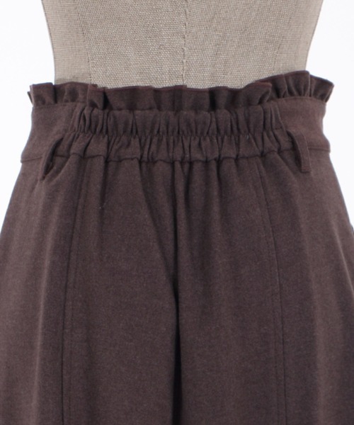 axes femme POETIQUE（アクシーズファムポエティック）の「ハイウエストロングパンツ（その他パンツ・レディース・ブラウン/ブラック/グリーン・MEDIUM）」の12枚目の写真