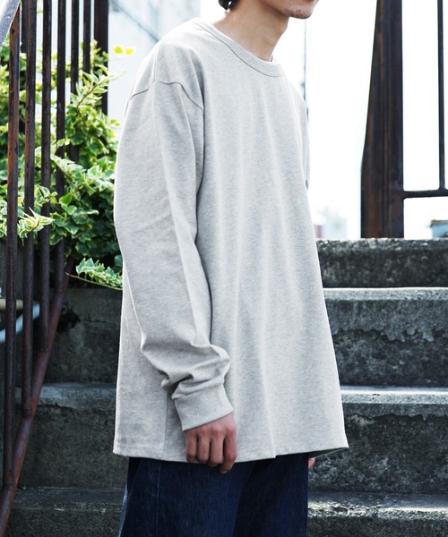 【セール】FRUIT OF THE LOOM フルーツオブザルーム Tシャツ カットソー メンズ アパレル シンプル 綿100 長袖 uネック ロングスリーブ ロンt 厚手(Tシャツ/カットソー)|FRUIT OF THE LOOM(フルーツオブザルーム)