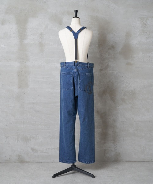 BEARDSLEY(ビアズリー)の「《FRIPIER・ユニセックス》サスペンダーデニムパンツ(その他パンツ・レディース・ブルー・FREE)」の15枚目の写真