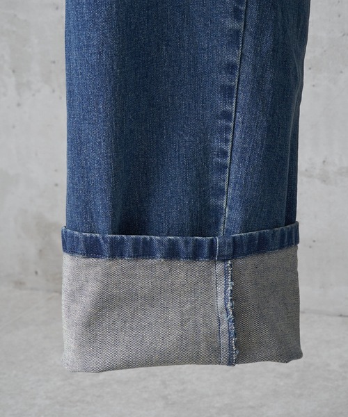 BEARDSLEY(ビアズリー)の「《FRIPIER・ユニセックス》サスペンダーデニムパンツ(その他パンツ・レディース・ブルー・FREE)」の16枚目の写真