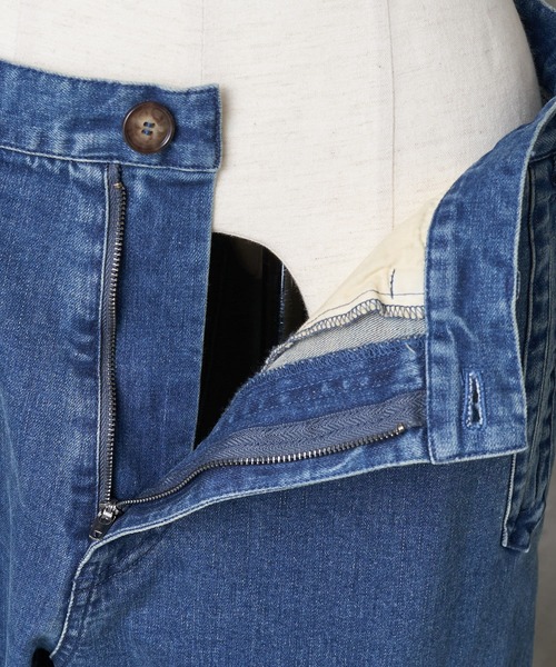 BEARDSLEY(ビアズリー)の「《FRIPIER・ユニセックス》サスペンダーデニムパンツ(その他パンツ・レディース・ブルー・FREE)」の8枚目の写真